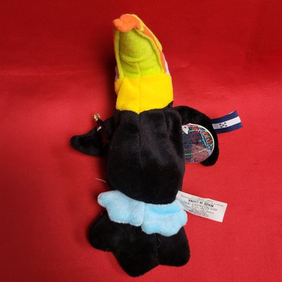 Coca Cola Toolu the Toucan Honduras Bean Bag Plush Beanie 1999 - Picture 12 of 12